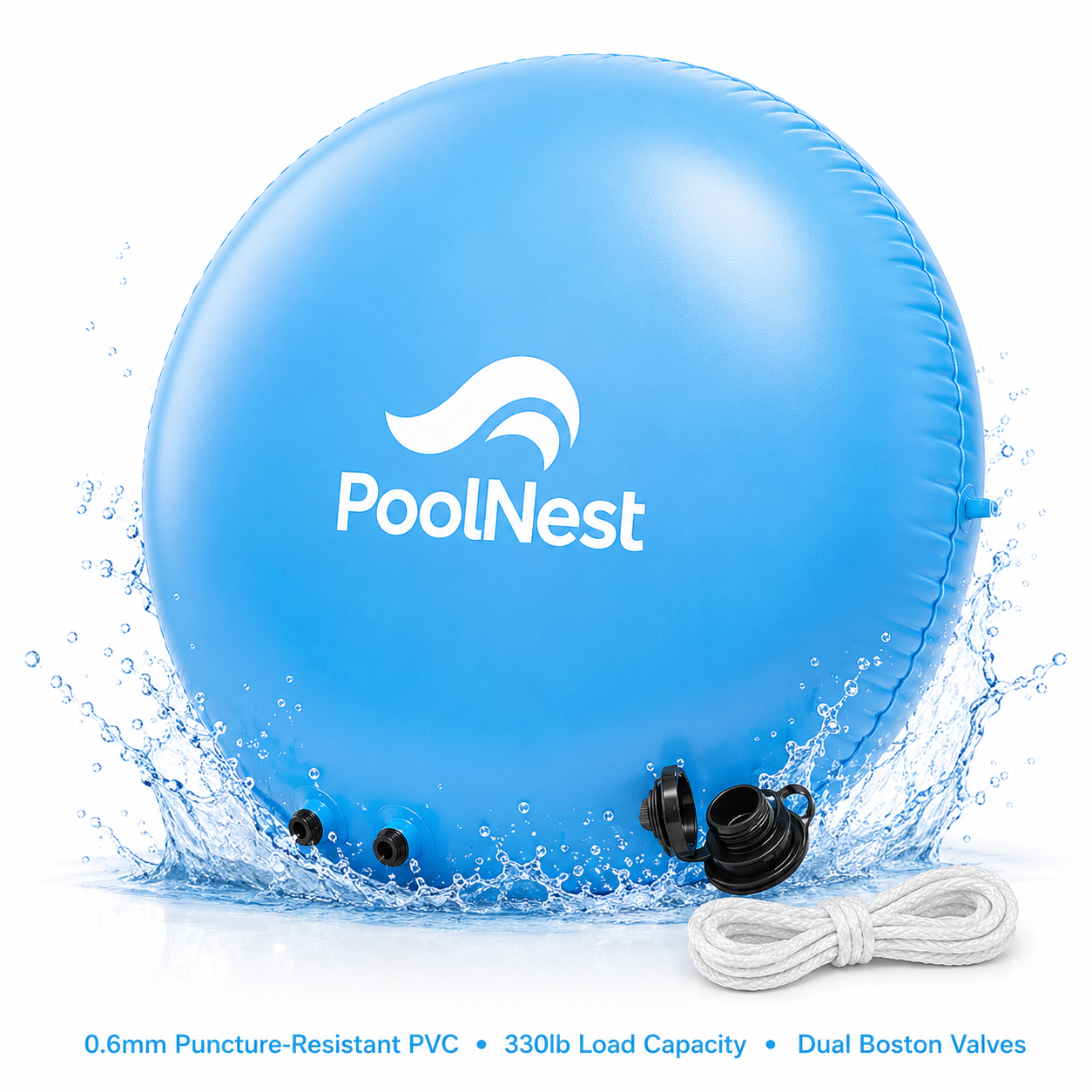 PoolNest™ Winter Pool Pillow