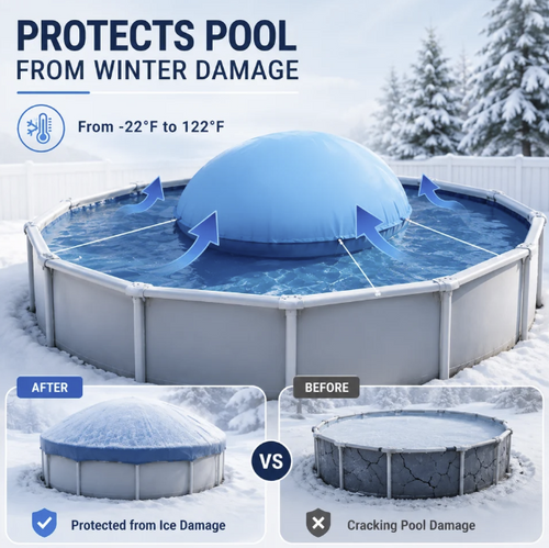 PoolNest™ Winter Pool Pillow