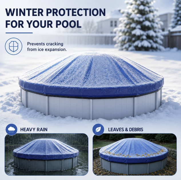 PoolNest™ Winter Pool Pillow